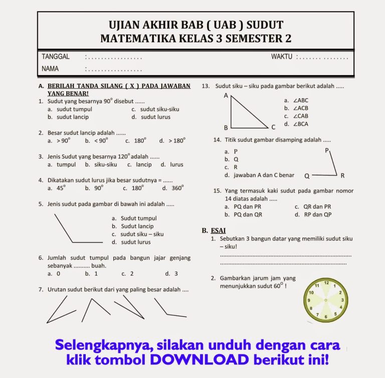 Akhirnya Terungkap Rahasia Soal Latihan Kelas 3 Semester 2 Tahun 2026 yang Jarang Diketahui