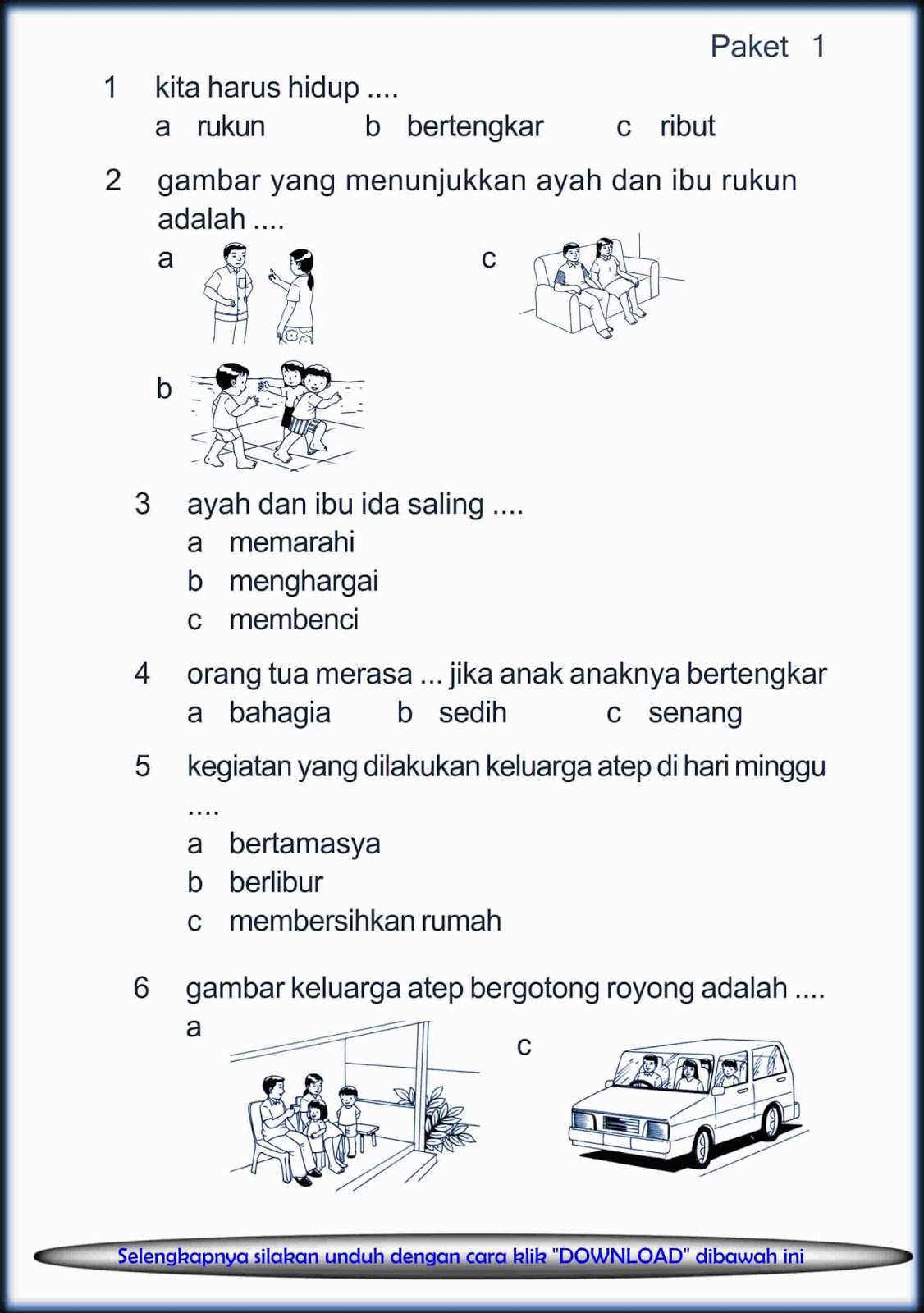 Akhirnya Terungkap! Soal PKN Kelas 4 Semester 1 Kurikulum Merdeka 2026 Salah Jawab?