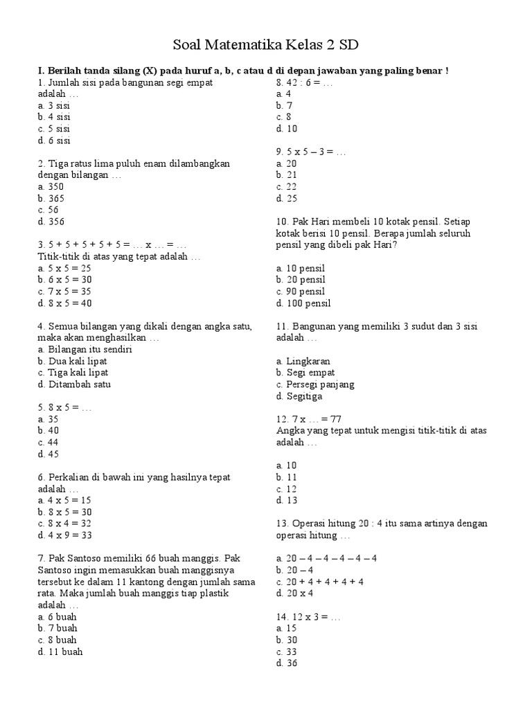 Kuasai Matematika Sejak Dini Panduan Lengkap Mengunduh Bank Soal Kuasai Matematika Sejak Dini Panduan Lengkap Mengunduh Bank Soal