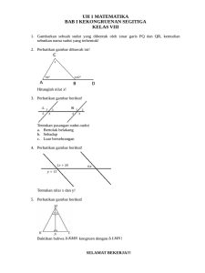 5 Fakta Mengejutkan Soal Ulangan Matematika Kelas 8 Semester 2 yang Wajib Kamu Tahu
