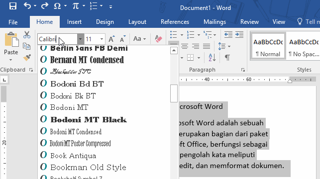 3 Cara Ubah Jenis Font di Table Content Word di 2026 yang Jarang Diketahui
