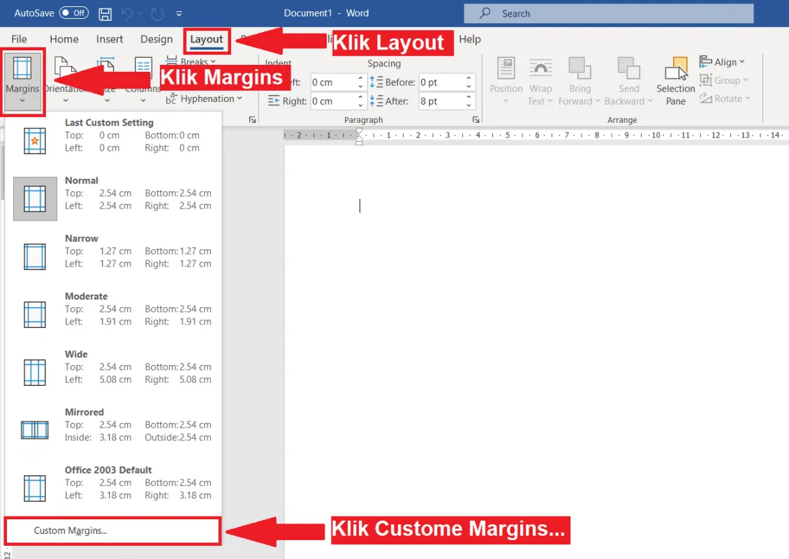 3 Cara Ubah Margin Microsoft Word yang Ternyata Selama Ini Salah, Wajib Tahu Sebelum Terlambat