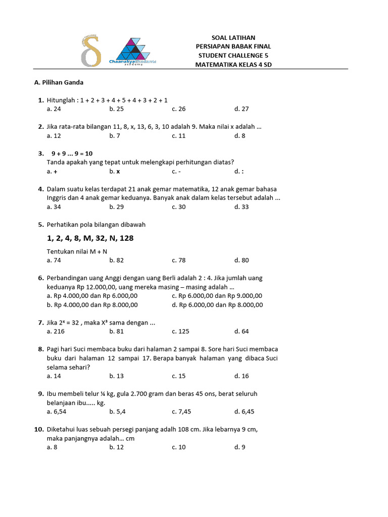 5 Latihan Soal Matematika Tematik Kelas 4 yang Sering Muncul di Ujian, Ternyata Ini Trik Jitu Taklukkan Prisma Segitiga