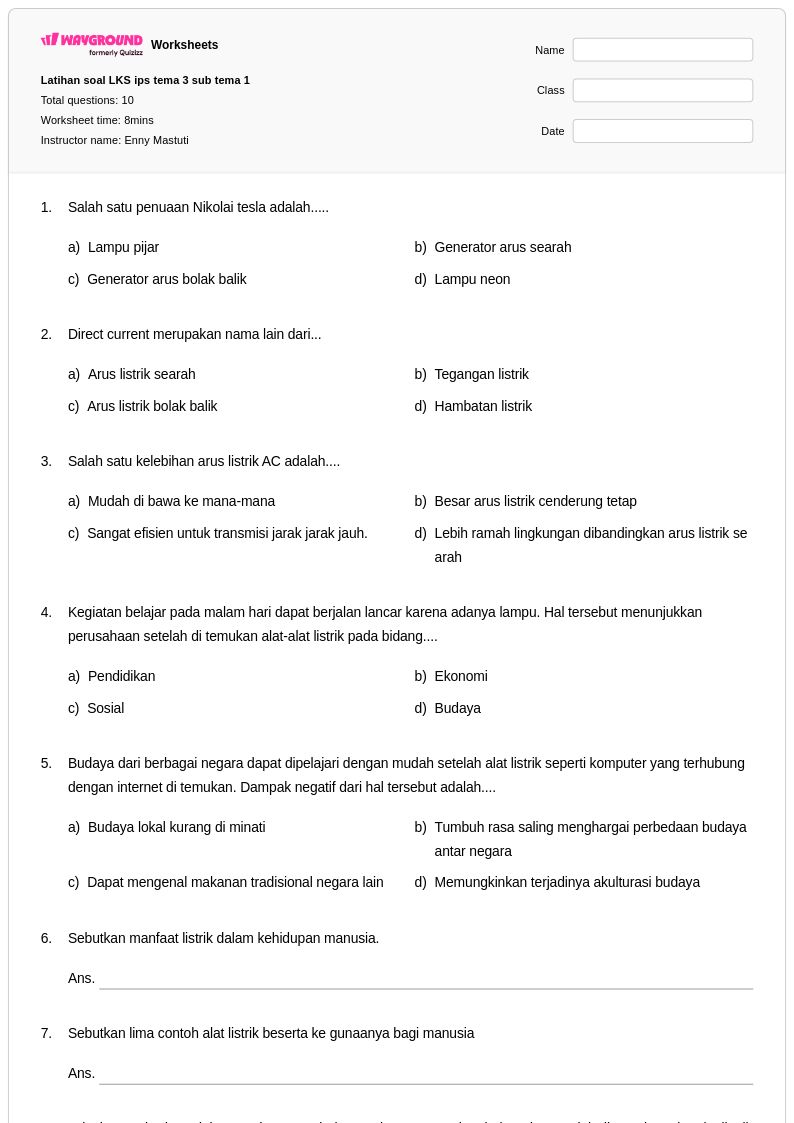 7 Cara Cepat Kuasai latihan soal ips tema 3 kelas 6 dengan Kunci Jawaban Terbaru