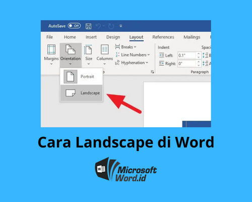 7 Rahasia Cara Ubah Landscape di Word Ternyata Semudah Ini, Wajib Tahu Sebelum Buat Vertikal