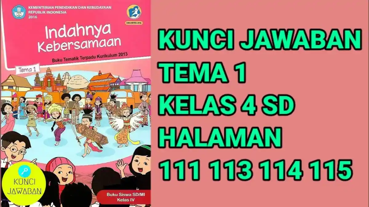 7 Tips Cepat Kuasai kunci jawaban soal tema 1 kelas 4 halaman 118 untuk PTS 2026 7 Tips Cepat Kuasai kunci jawaban soal tema 1 kelas 4 halaman 118 untuk PTS 2026