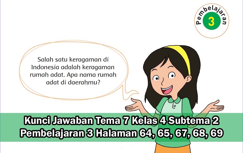 Terungkap Kunci Jawaban Soal Tematik Kelas 4 Tema 7 Subtema 2 yang Jarang Diketahui