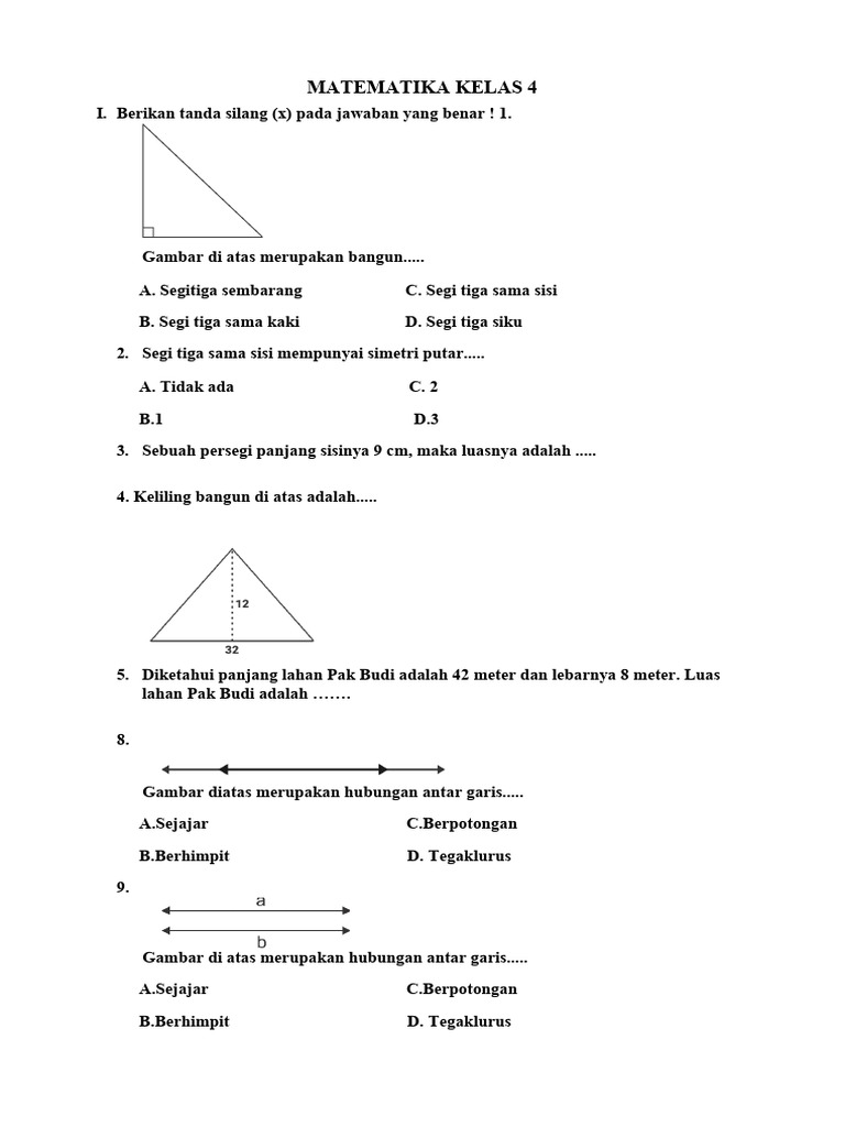 5 Rumus Volume Bangun Ruang Wajib Tahu, Plus Dwonload Soal Matematika Kelas 4 Kurtilas