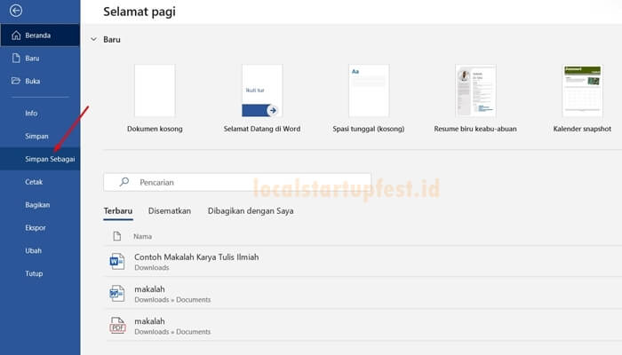 Tak Perlu Aplikasi Berbayar, Begini Cara Ubah Microsoft Word ke PDF Secara Online
