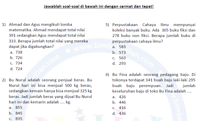 Waspada! Ternyata Ini Rahasia Cara Mudah Kerjakan Soal Cerita Penjumlahan dan Pengurangan Kelas 4 SD